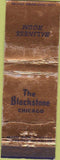 Matchbook Cover - Blackstone Chicago IL Balinese Room girlie WORN