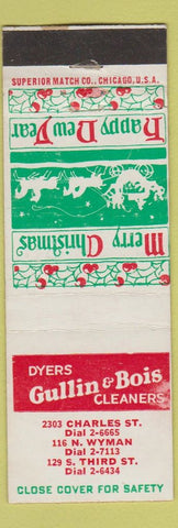 Matchbook Cover - Dyers Gullin Bois Cleaners