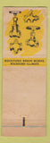 Matchbook Cover - Rockford Brass Works IL
