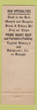 Matchbook Cover - Hog Penny Pub Hamilton Bermuda