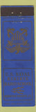 Matchbook Cover - US Naval Reserve Radio School Noroton Heights CT Federal