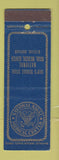 Matchbook Cover - National Naval Medical Center Bethesda MD