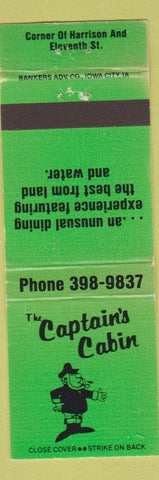 Matchbook Cover - Captain's Cabin