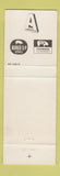 Matchbook Cover - Cyanamid Pig Swine Chemical Tramisol Aureo