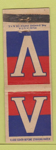 Matchbook Cover - WWII Victory Diamond Match