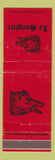 Matchbook Cover - Le Sanglier French Restaurant Tarzana CA Boar