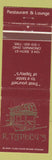 Matchbook Cover - R Tapley's Cincinnati OH WEAR