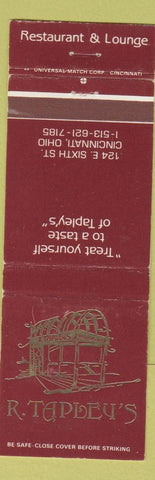 Matchbook Cover - R Tapley's Cincinnati OH WEAR