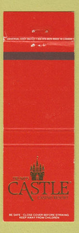 Matchbook Cover - trump's Castle Casino Resort