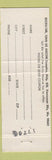 Matchbook Cover - US Army Reserve Portland OR Vancouver WA