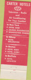 Matchbook Cover - Hotel Dixie Times Square NYC