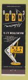 Matchbook Cover - NCO Club Malstrom Air Force Base