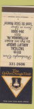 Matchbook Cover Golden Triangle Uniit 911th Tactical Airlift Group Pittsburgh PA