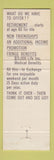 Matchbook Cover Golden Triangle Uniit 911th Tactical Airlift Group Pittsburgh PA