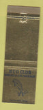Matchbook Cover - NCO Club Homstead Air Base FL
