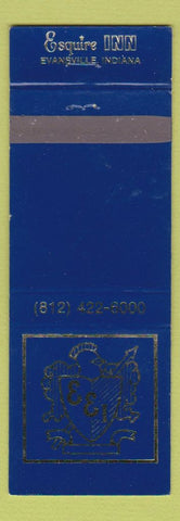 Matchbook Cover - Esquire Inn Evansville IN WEAR