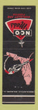 Matchbook Cover - NCO Mess Nurlburt Air Force Base FL
