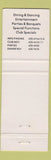 Matchbook Cover - Andrews AOC Officers' Club Air Force Base Washington DC WEAR