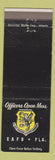 Matchbook Cover - Officers Open Mess EAFB FL Air Proving Ground Command