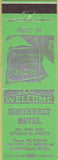 Matchbook Cover - Northwest Motel Bellingham WA green