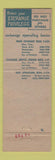 Matchbook Cover - Headquarters Command Air Force Base Bolling Washington DC