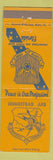 Matchbook Cover - Homestead Air Force Base SAC FL