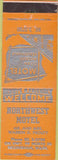 Matchbook Cover - Northwest Motel Bellingham WA orange