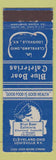 Matchbook Cover - Blue Boar Cafeteria Cleveland Louisville Memphis