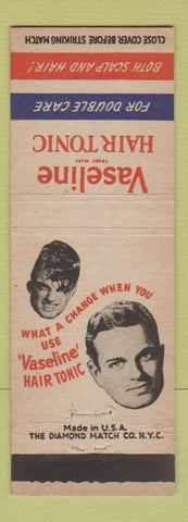 Matchbook Cover - Vaseline Hair Tonic