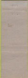 Matchbook Cover - Wally's Right Spot Bar Shuffleboard WEAR