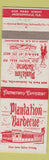 Matchbook Cover - Plantation BBQ Jacksvonville FL