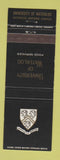 Matchbook Cover - University of Waterloo ON