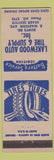 Matchbook Cover - Lakewood Auto Tire Supply OH