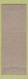 Matchbook Cover - Simoniz for Floors Furniture Woodwork