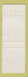 Matchbook Cover - 1957 Ford Kuhns Brothers Mechanicsburg PA WORN
