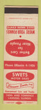 Matchbook Cover - Swets Motor Sales Lansing IL