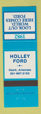 Matchbook Cover - 1982 Ford Holley Ozark AR