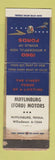 Matchbook Cover - 1960 Ford Mifflinburg PA WORN