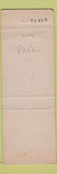 Matchbook Cover - Phil's Place Westwood CA