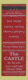 Matchbook Cover - The Castle Lorain OH