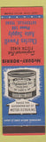Matchbook Cover - McQuay Norris Piston Rings Powell Gatesville TX low phone #