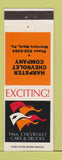 Matchbook Cover - 1966 Chevrolet Harpster Warriors Mark PA