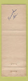 Matchbook Cover - J&R Lincoln Mercury Kenosha WI WORN