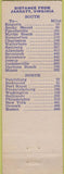 Matchbook Cover - Jarratt Motel VA PAPER LOSS