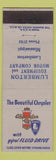 Matchbook Cover - Chrysler Plymouth Lumberton MS low phone #