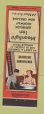Matchbook Cover - Moonlight Inn New Orleans LA BBQ girlie deco