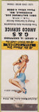 Matchbook Cover - G and S Amoco oil gas Riverdale MD pinup