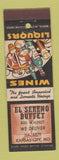 Matchbook Cover - El Sereno Buffet Kansas City MO
