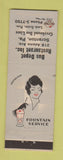 Matchbook Cover - Bus Depot Restaurant Scranton PA girlie