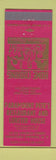 Matchbook Cover - Paramount Pete's Restaurant Saratoga Springs NY